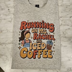 Mama shirt ms rachel and iced coffee cute popular Mom